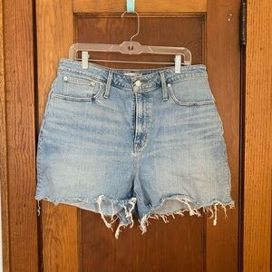 Madewell The Curvy Perfect Vintage Jean Short